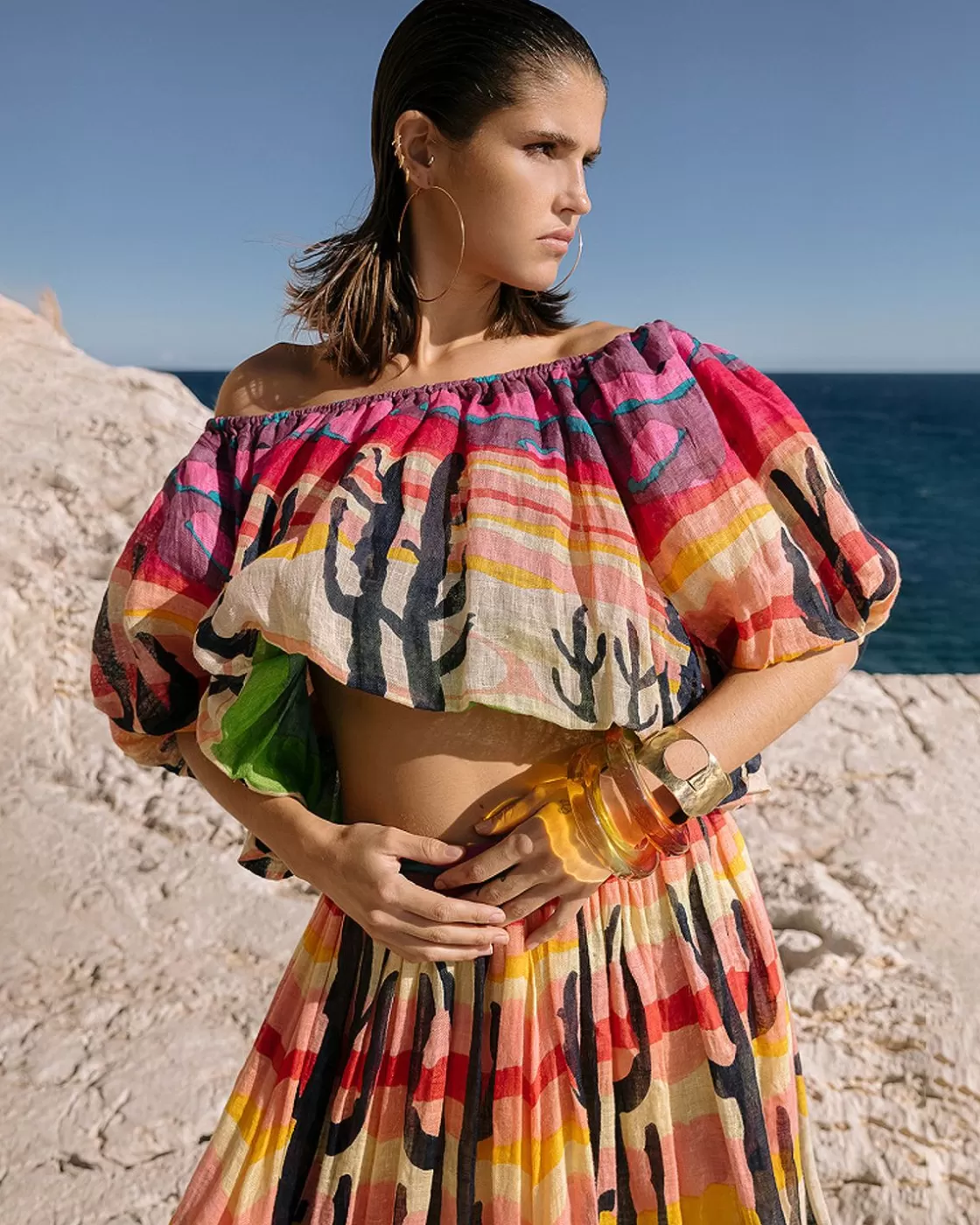 Mes Demoiselles Paris Chemises & Tops>Blouse Sachem Multicolore