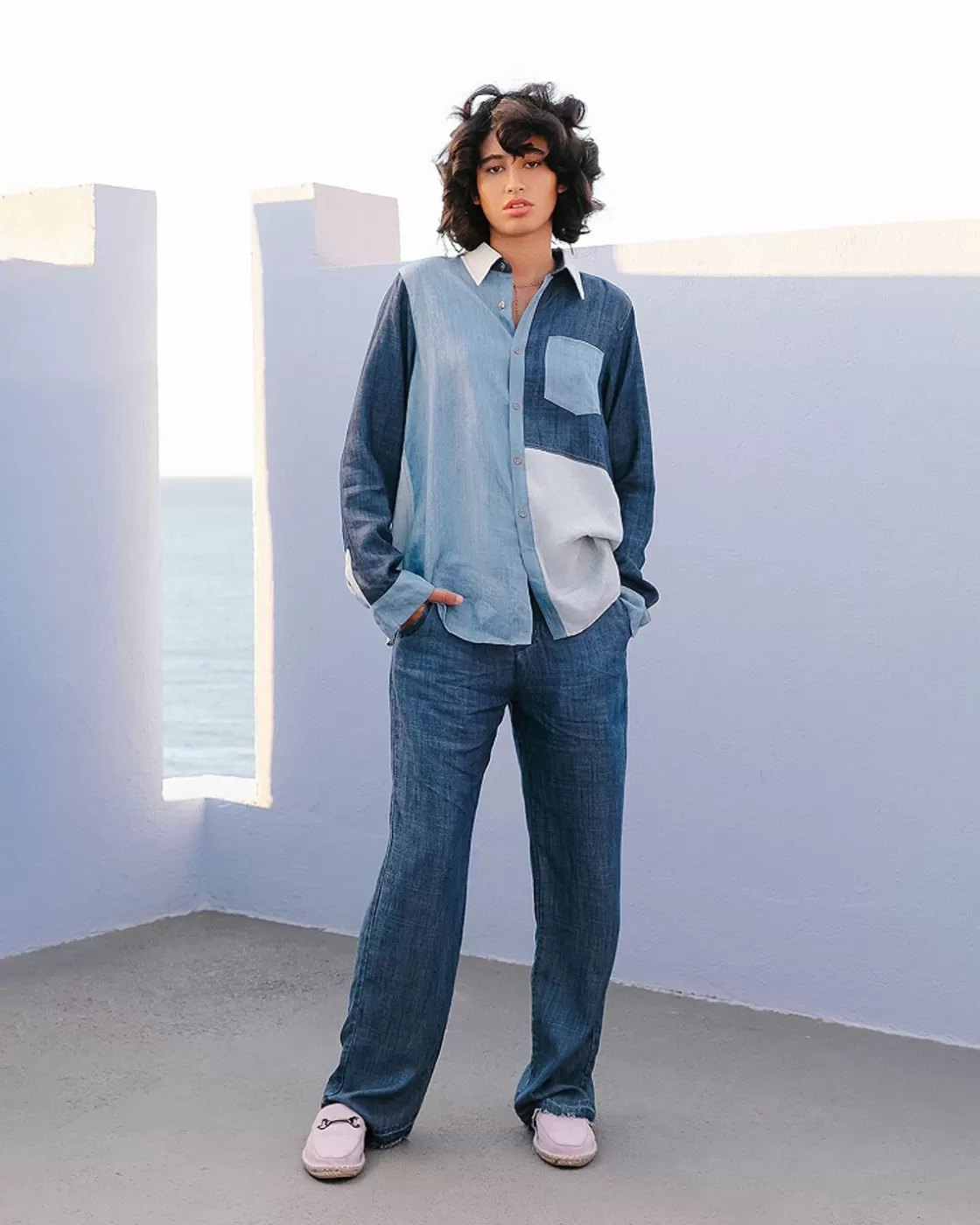 Mes Demoiselles Paris Chemises & Tops>Chemise Dena Denim