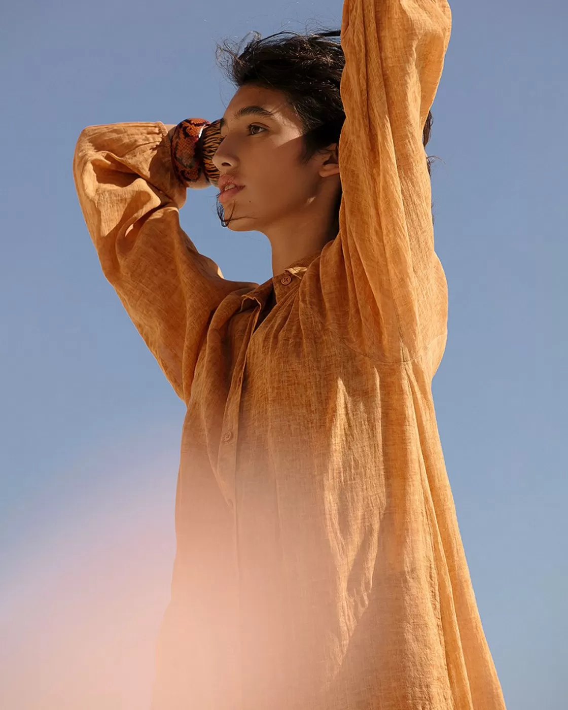 Mes Demoiselles Paris Chemises & Tops>Chemise Diane Abricot