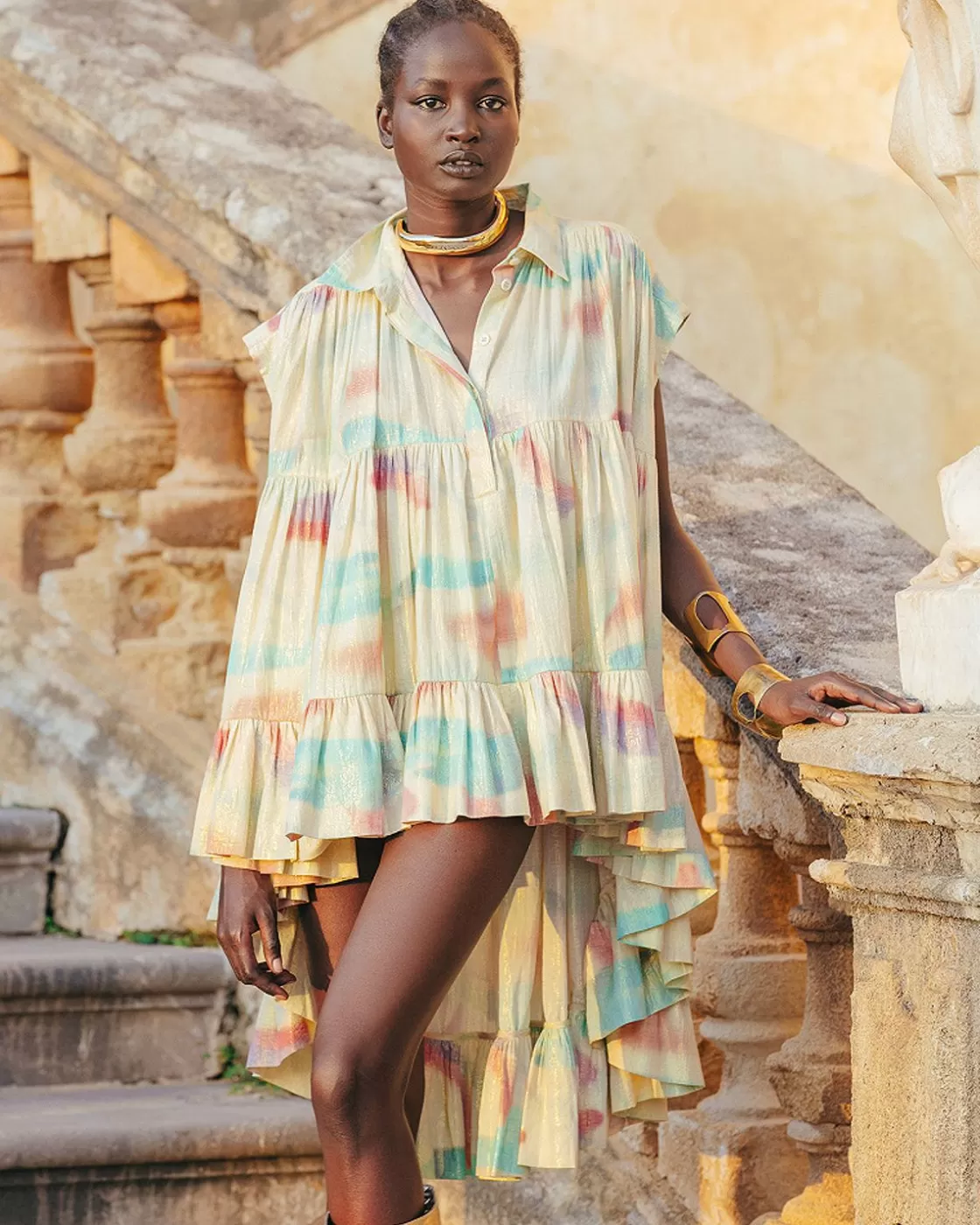 Mes Demoiselles Paris Chemises & Tops>Chemise Divy Pastels