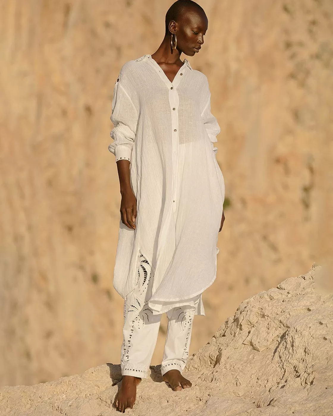 Mes Demoiselles Paris Chemises & Tops>Chemise Gil Blanc Casse