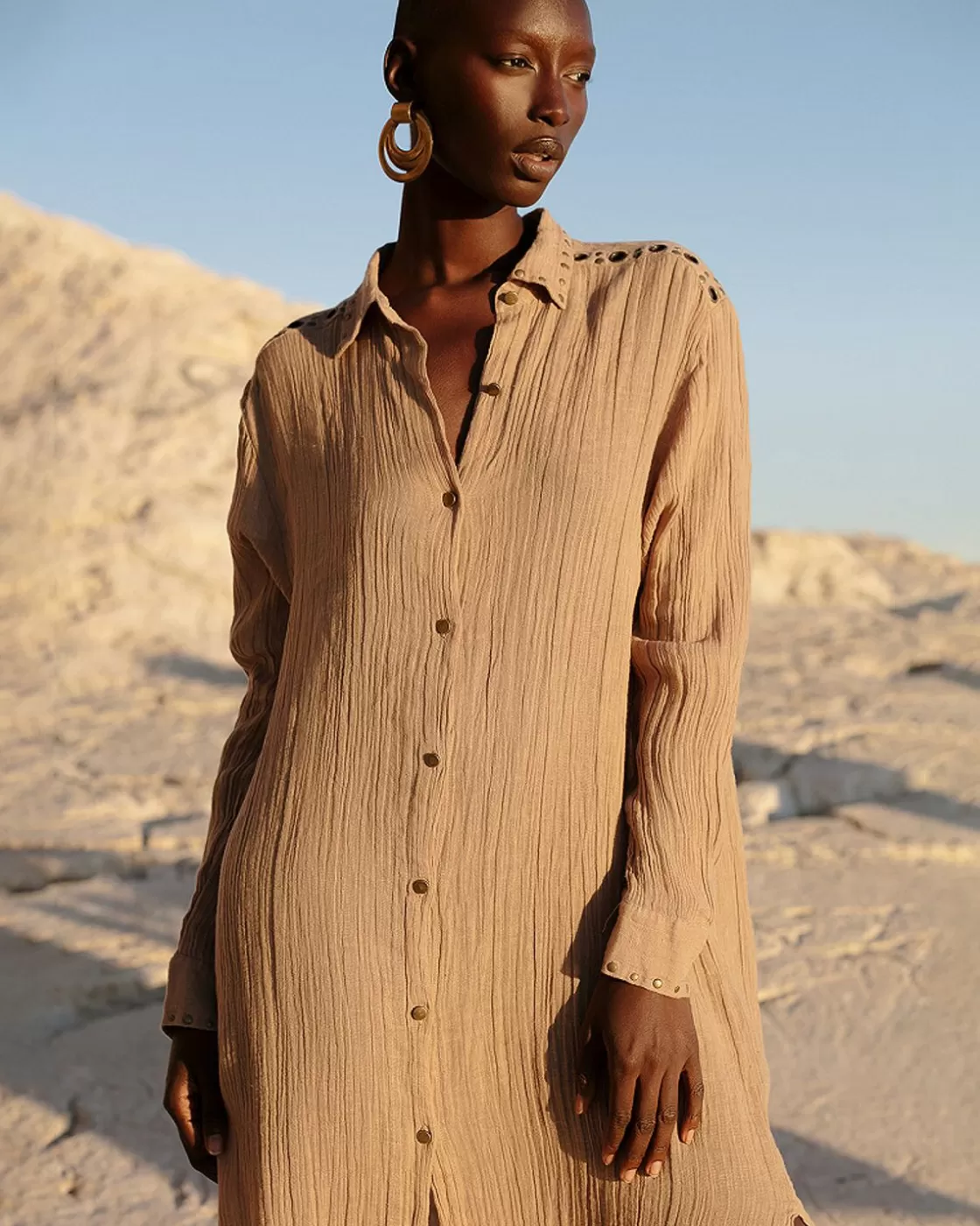 Mes Demoiselles Paris Chemises & Tops>Chemise Gil Sable