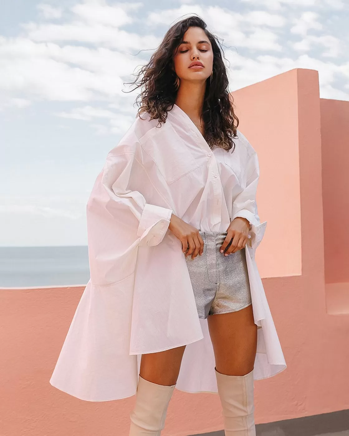 Mes Demoiselles Paris Chemises & Tops>Chemise Salto Ecru