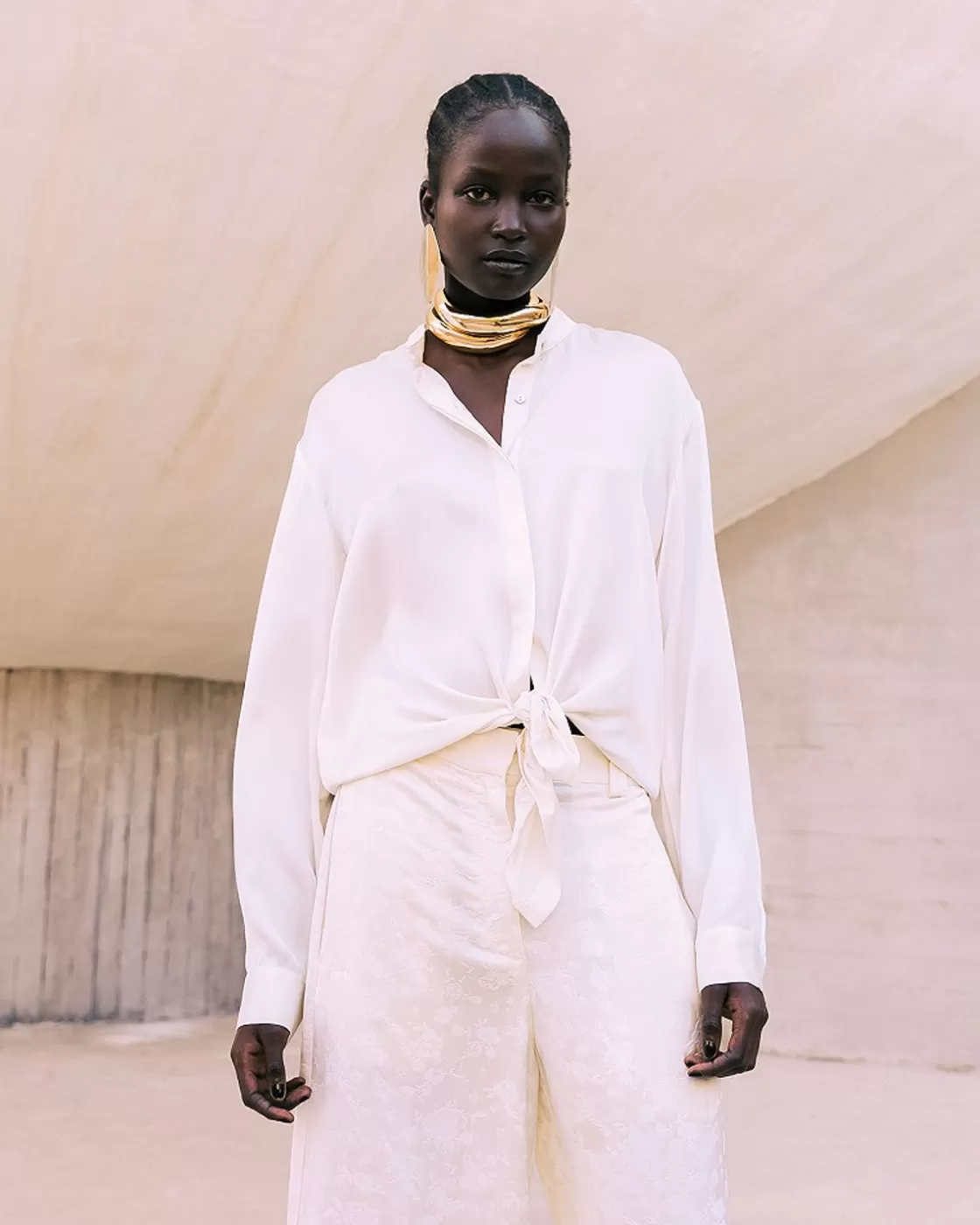 Mes Demoiselles Paris Chemises & Tops>Chemise Silveness Ivoire