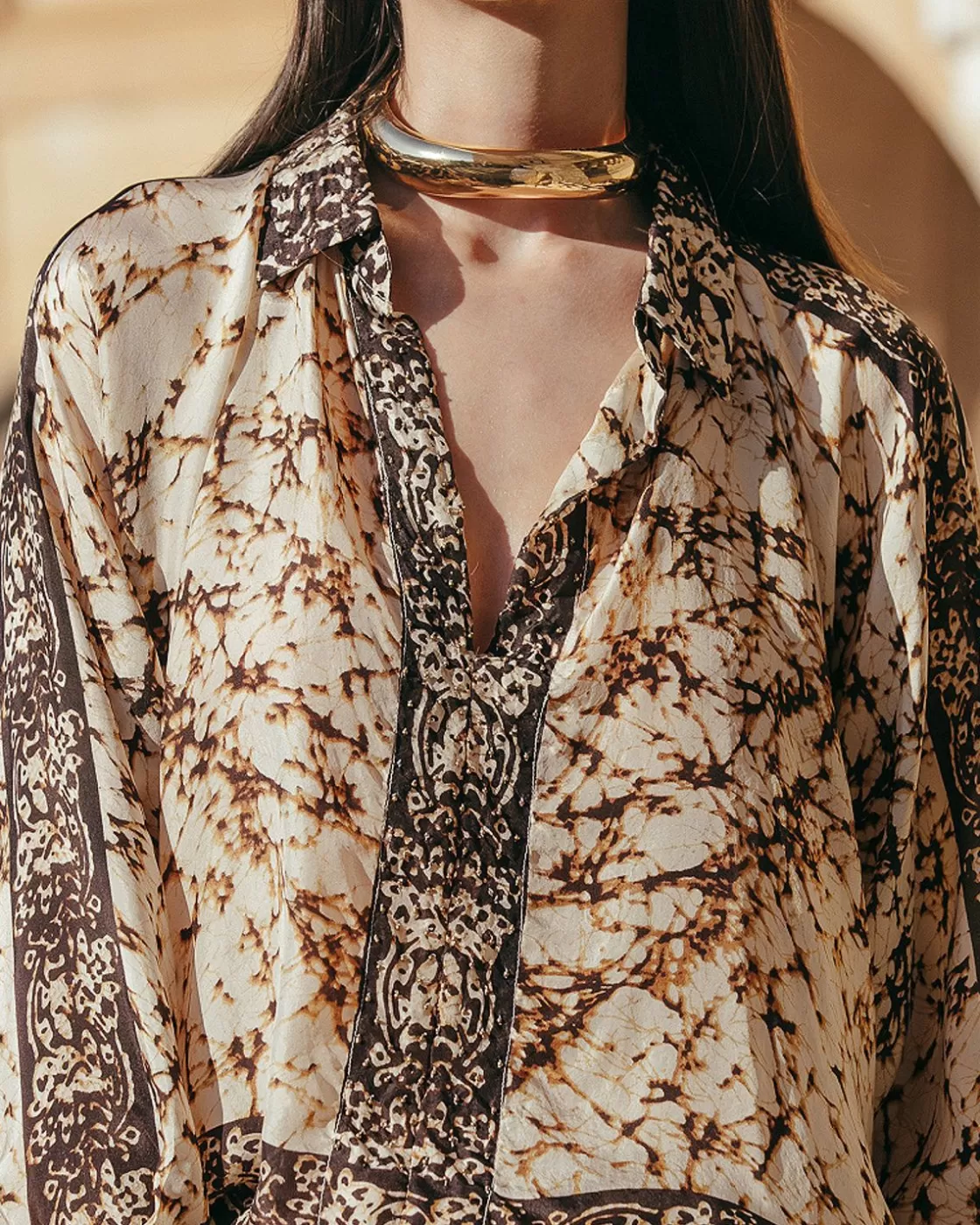 Mes Demoiselles Paris Chemises & Tops>Chemise Sultana Beige