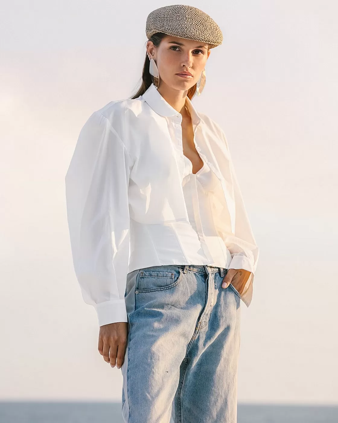 Mes Demoiselles Paris Chemises & Tops>Chemise Victoire Blanc