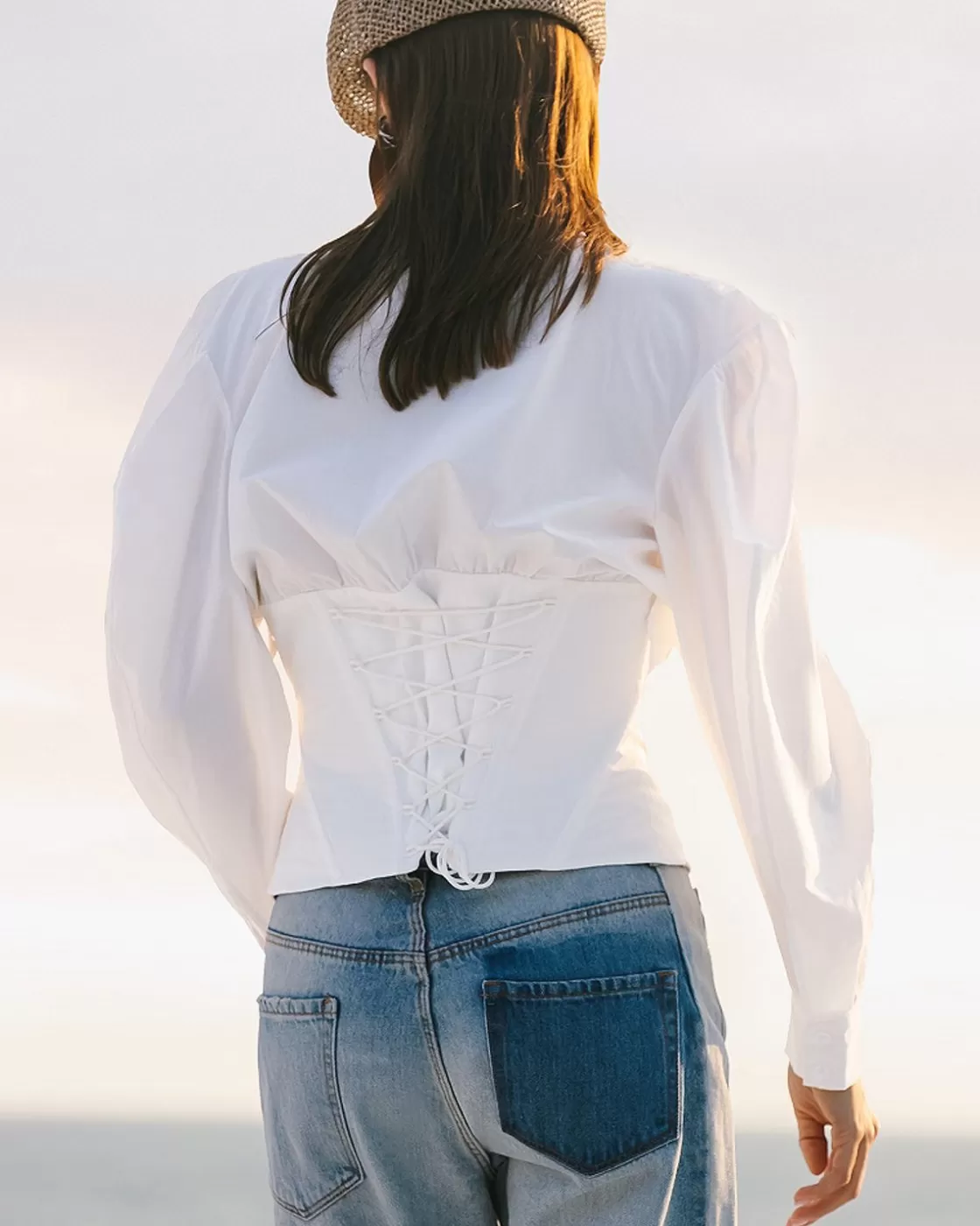 Mes Demoiselles Paris Chemises & Tops>Chemise Victoire Blanc