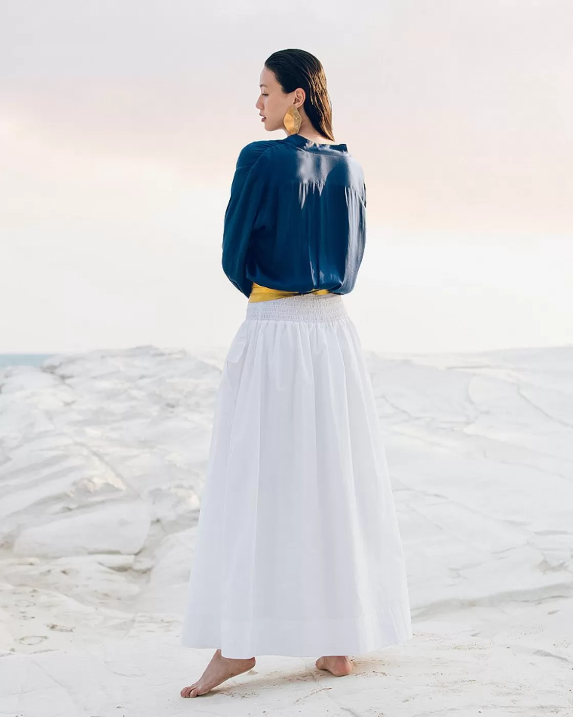 Mes Demoiselles Paris Robes & Jupes>Jupe Pelambre Blanc
