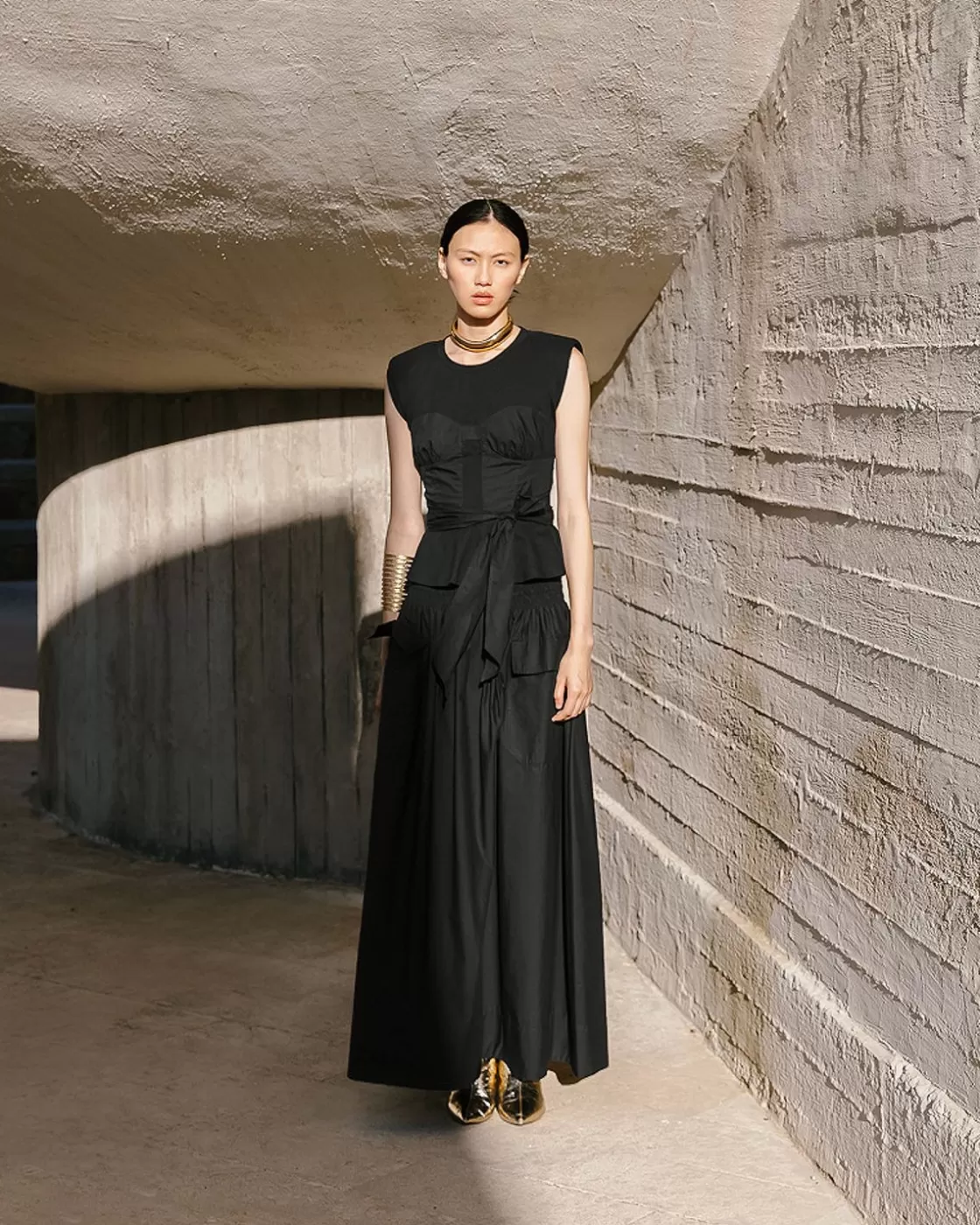 Mes Demoiselles Paris Robes & Jupes>Jupe Pelambre Noir