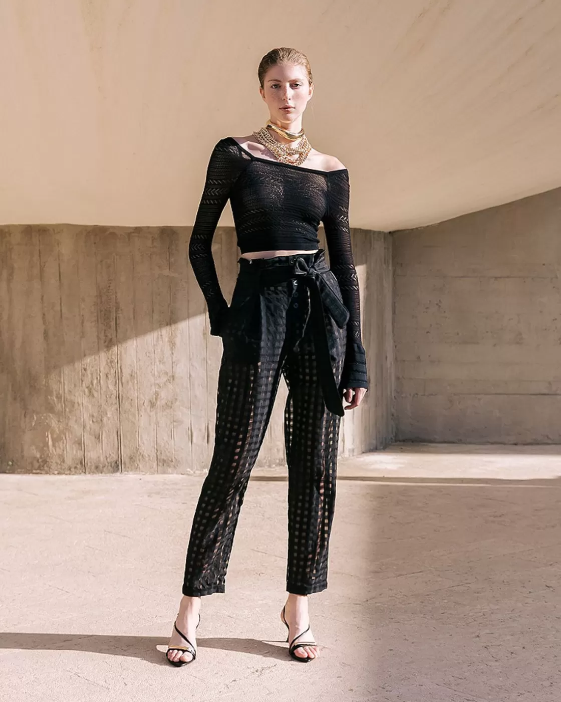 Mes Demoiselles Paris Pantalons>Pantalon Ceal Noir
