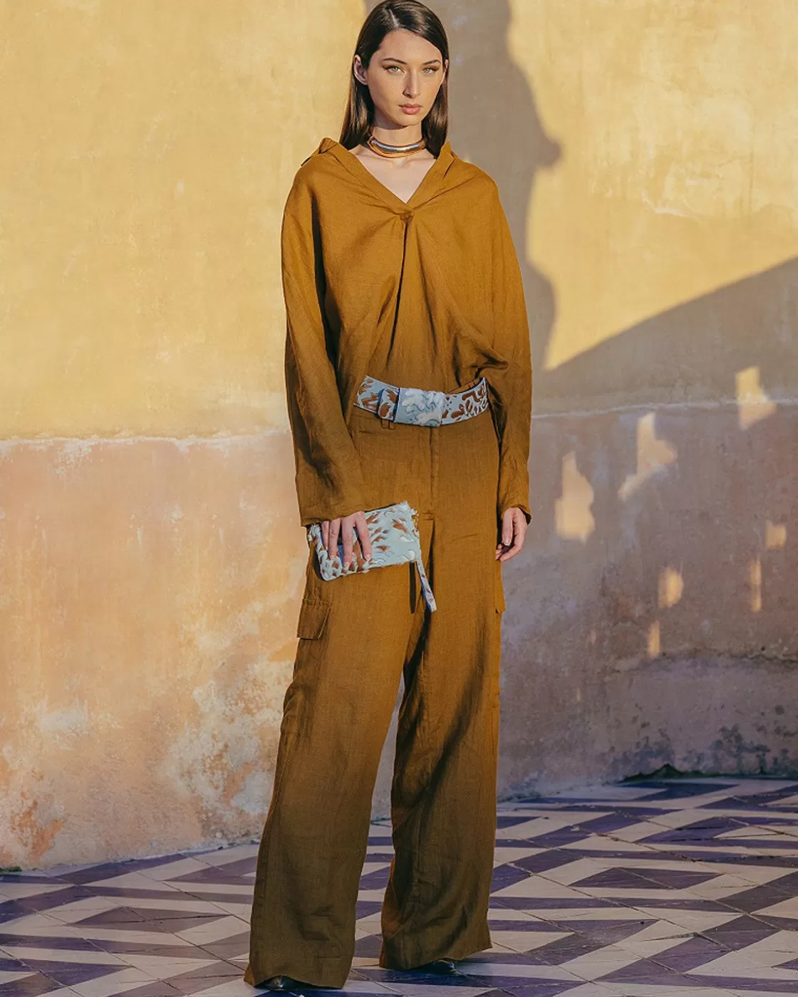 Mes Demoiselles Paris Pantalons>Pantalon Cyr Bronze