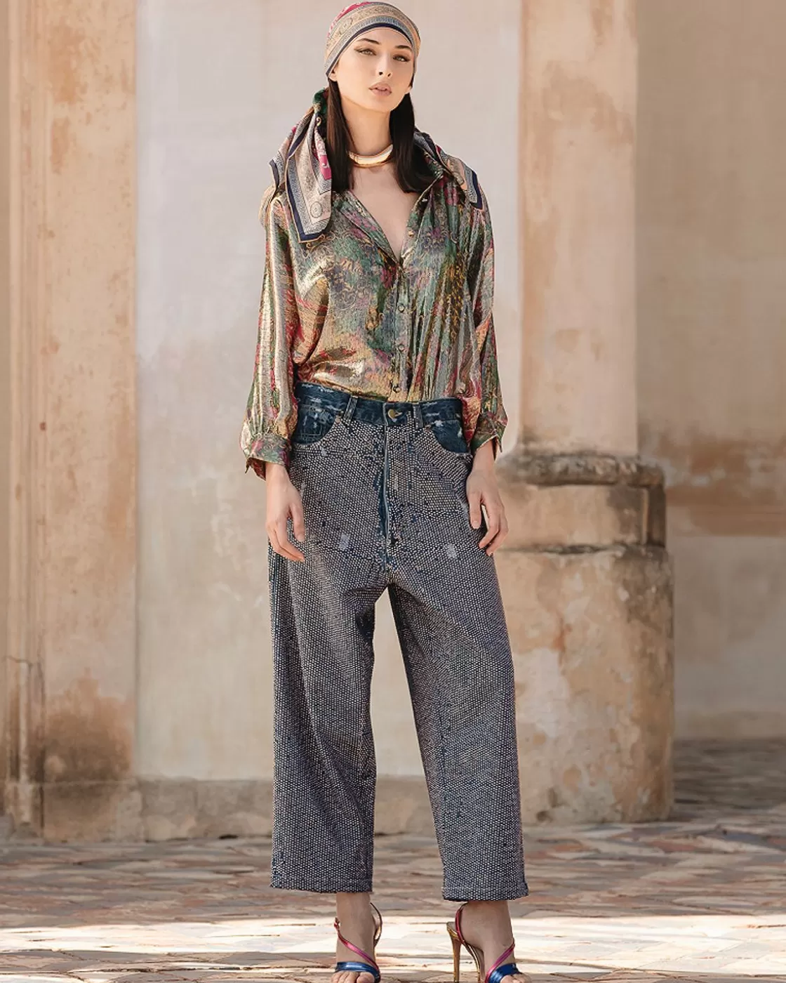 Mes Demoiselles Paris Pantalons>Pantalon Janis Bleu