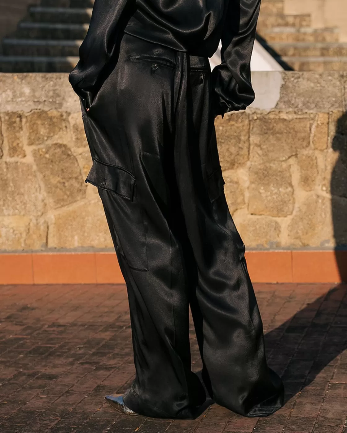 Mes Demoiselles Paris Pantalons>Pantalon Silma Noir