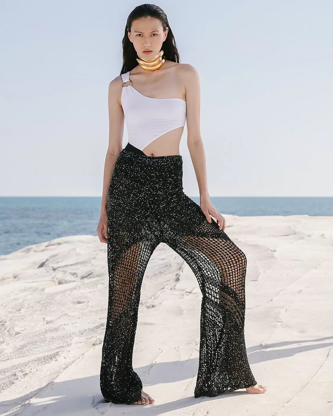 Mes Demoiselles Paris Pantalons>Pantalon Starlet Noir