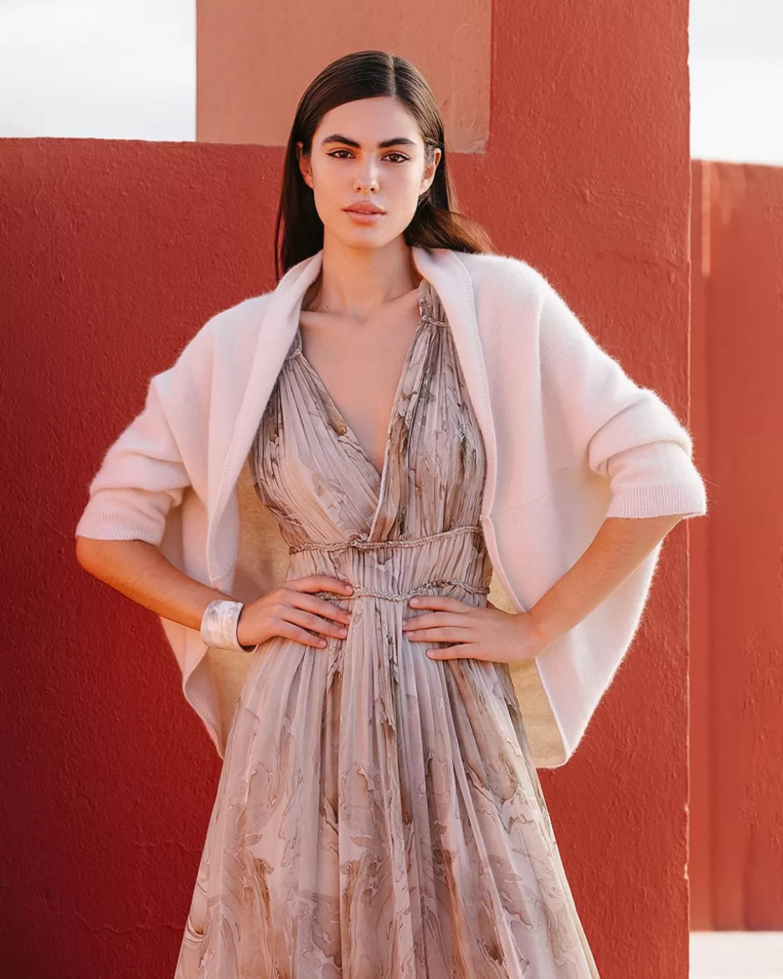 Mes Demoiselles Paris Kimonos & Ponchos>Poncho Rora Blanc
