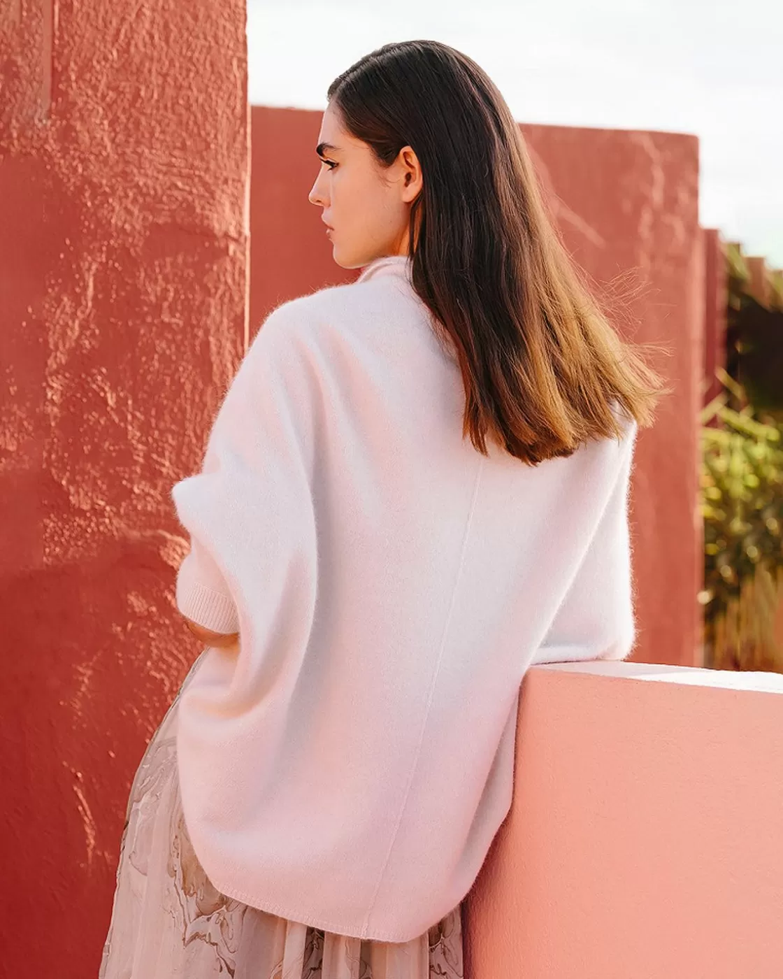 Mes Demoiselles Paris Kimonos & Ponchos>Poncho Rora Blanc
