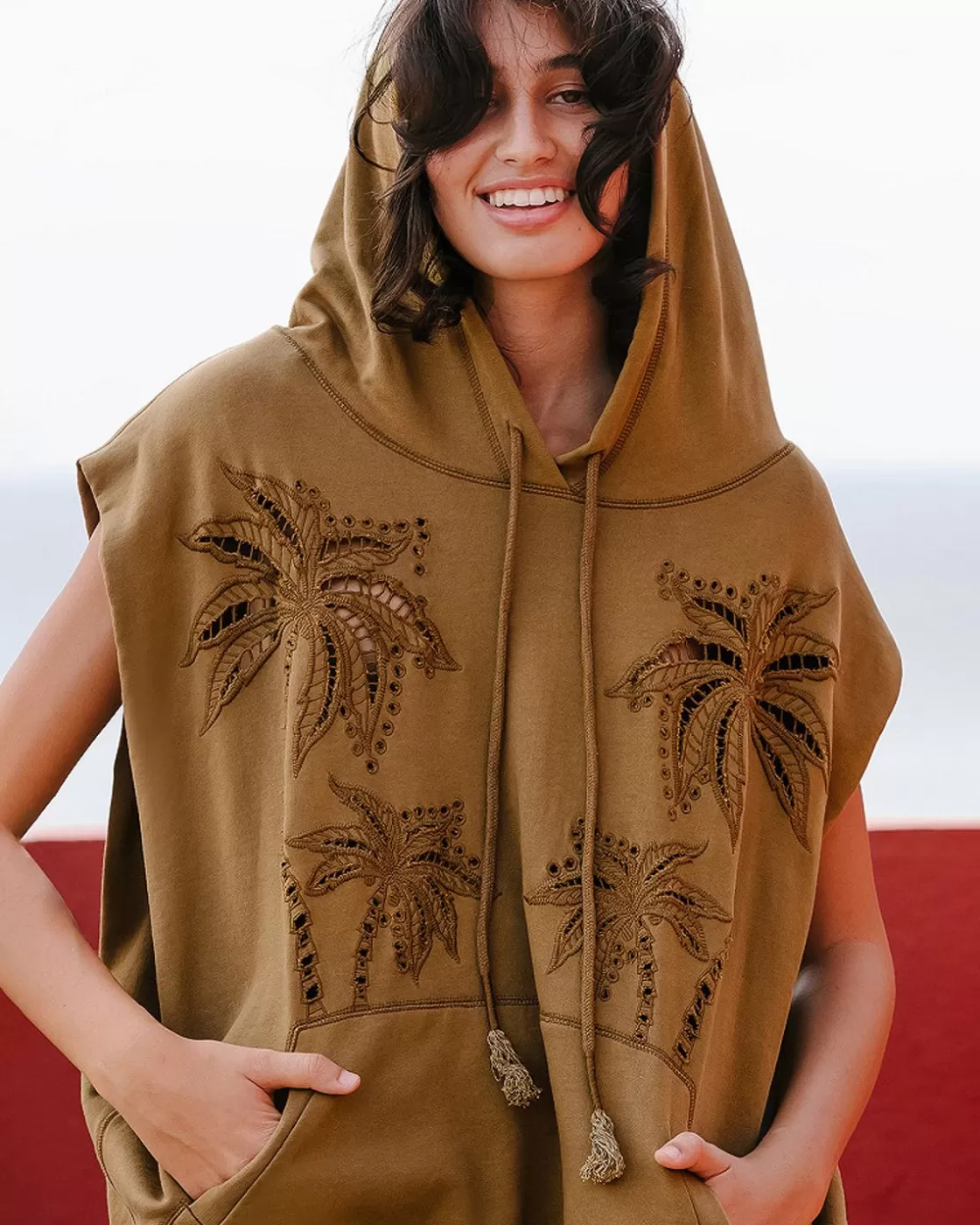 Mes Demoiselles Paris Pulls & Gilets>Pull Duner Olive