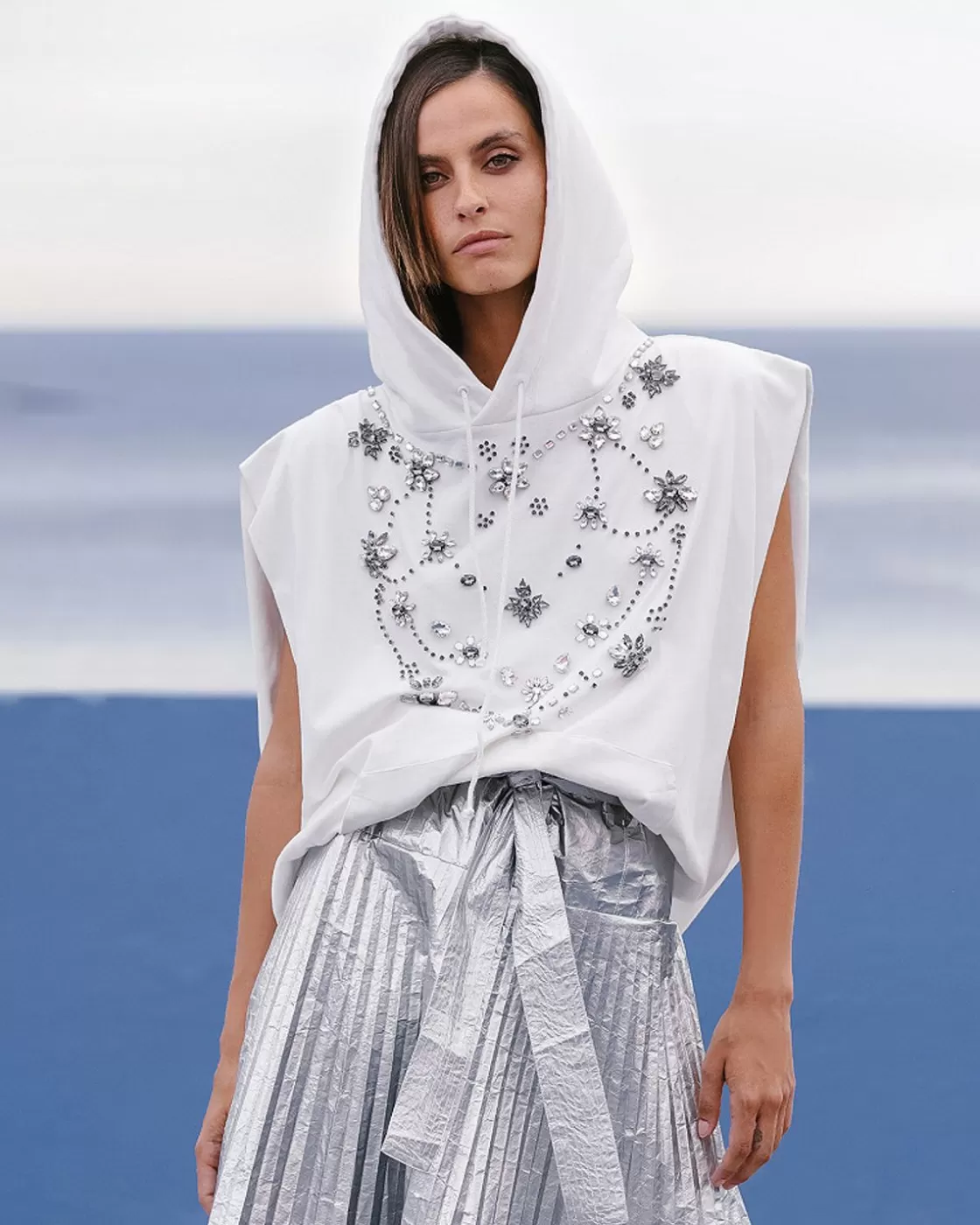 Mes Demoiselles Paris Pulls & Gilets>Pull Momo Blanc