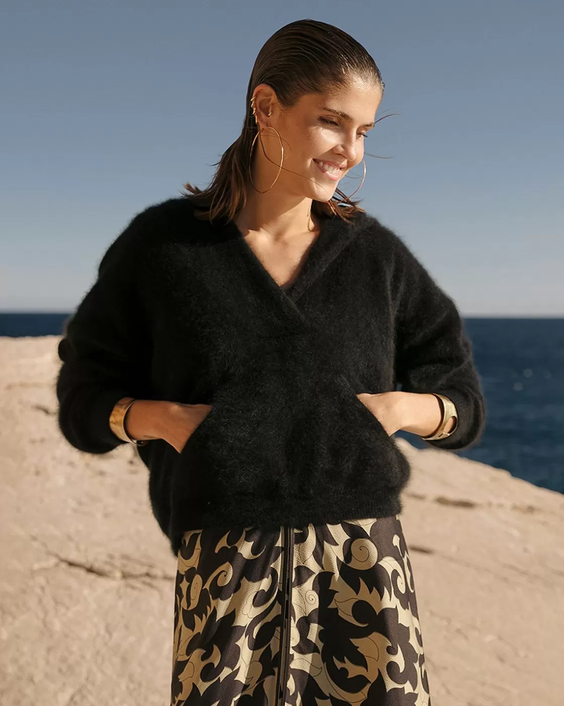 Mes Demoiselles Paris Pulls & Gilets>Pull Roger Noir