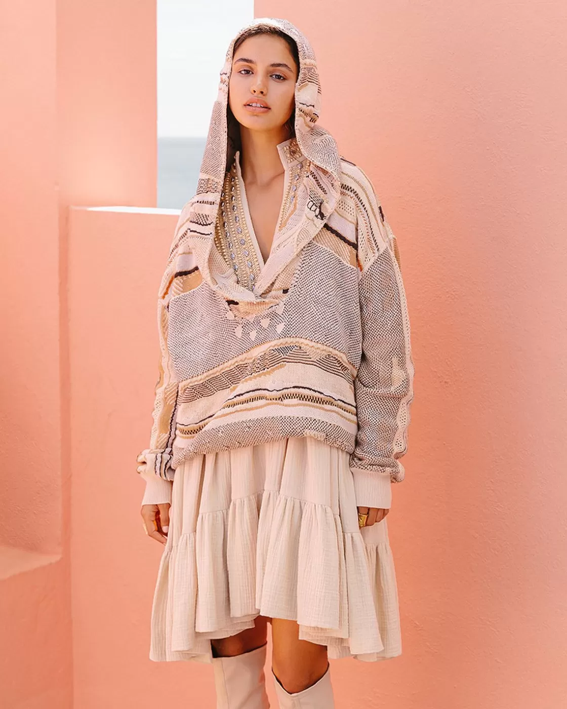 Mes Demoiselles Paris Pulls & Gilets>Pull Waki Ecru