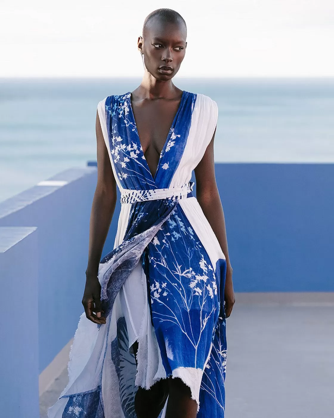 Mes Demoiselles Paris Robes & Jupes>Robe Caspienne Bleu