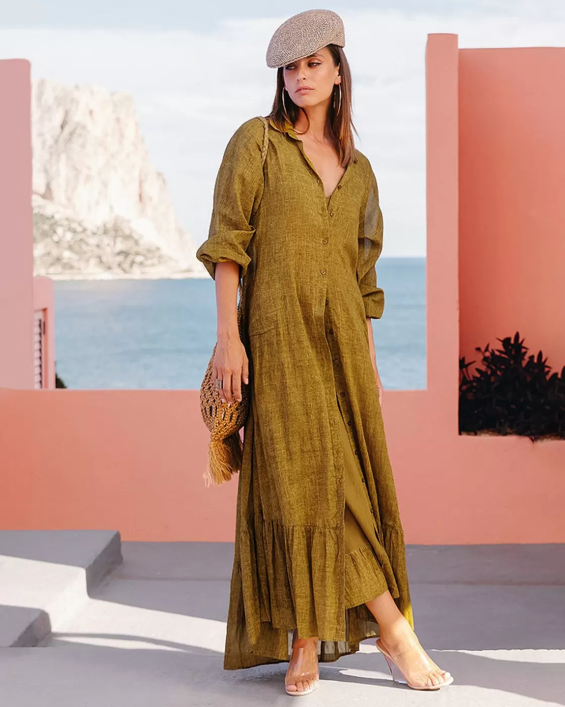 Mes Demoiselles Paris Robes & Jupes>Robe Damy Bronze