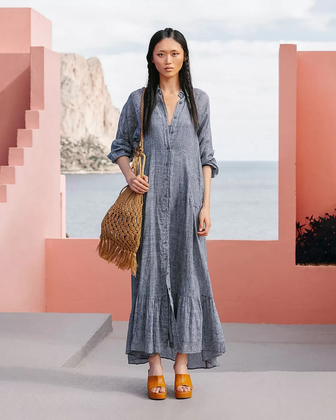 Mes Demoiselles Paris Robes & Jupes>Robe Damy Bleu