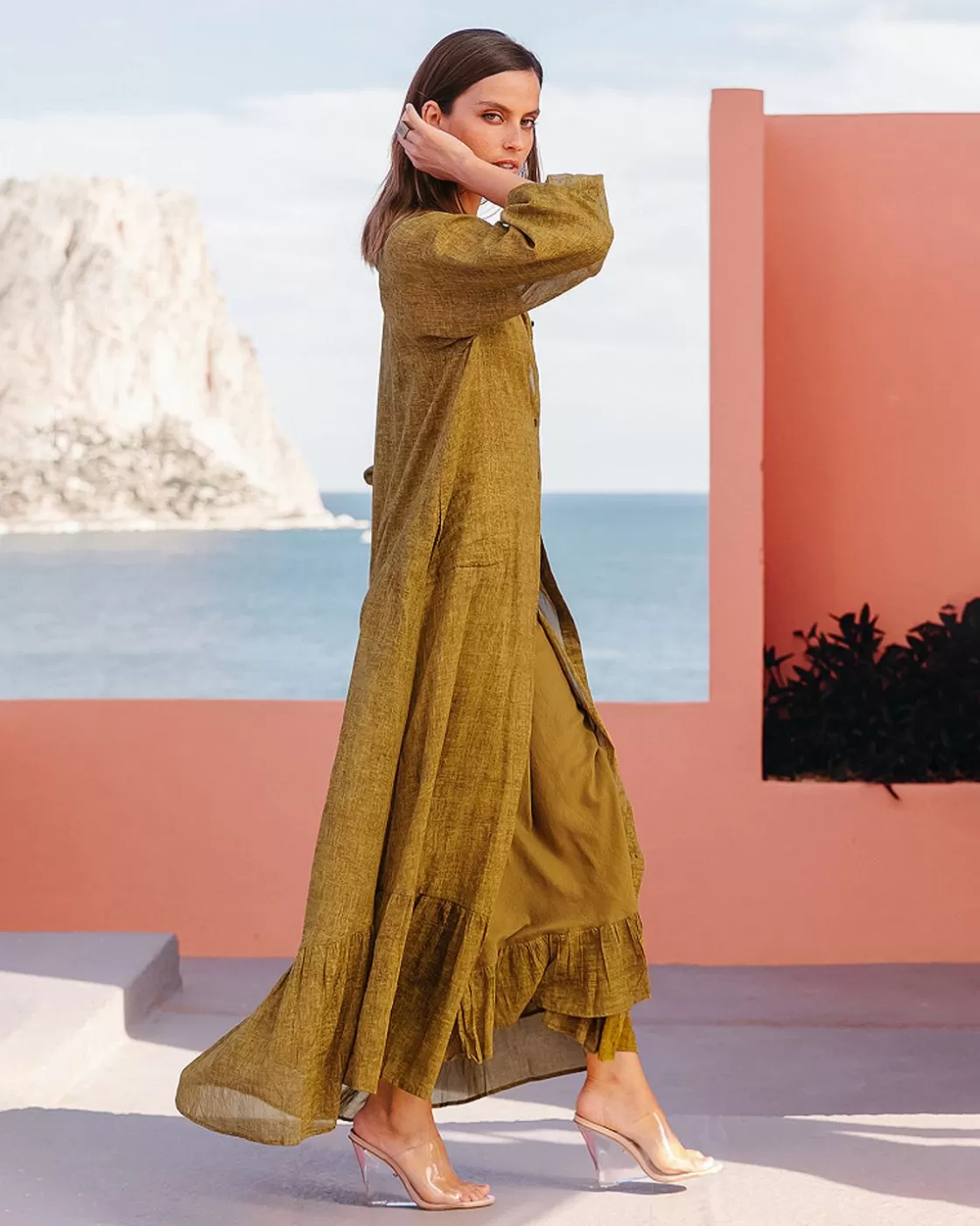 Mes Demoiselles Paris Robes & Jupes>Robe Damy Bronze