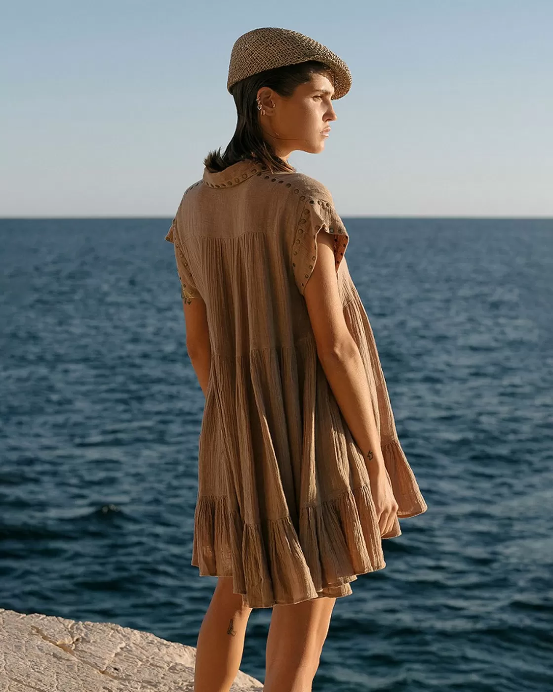 Mes Demoiselles Paris Robes & Jupes>Robe Gamine Sable