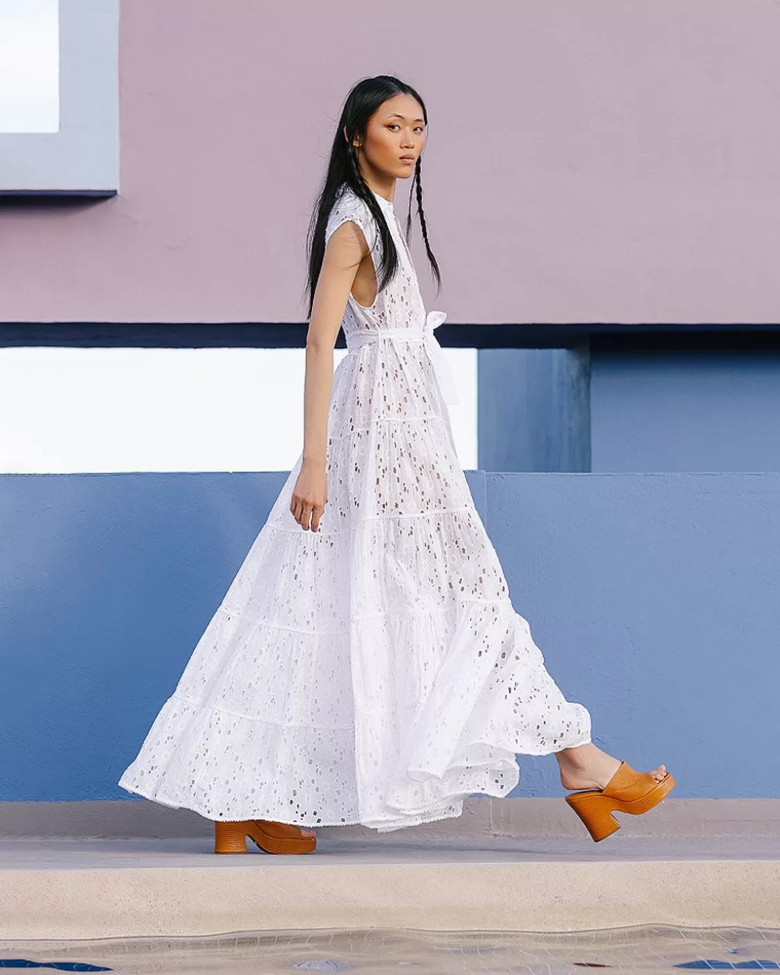 Mes Demoiselles Paris Robes & Jupes>Robe Lacroix Blanc