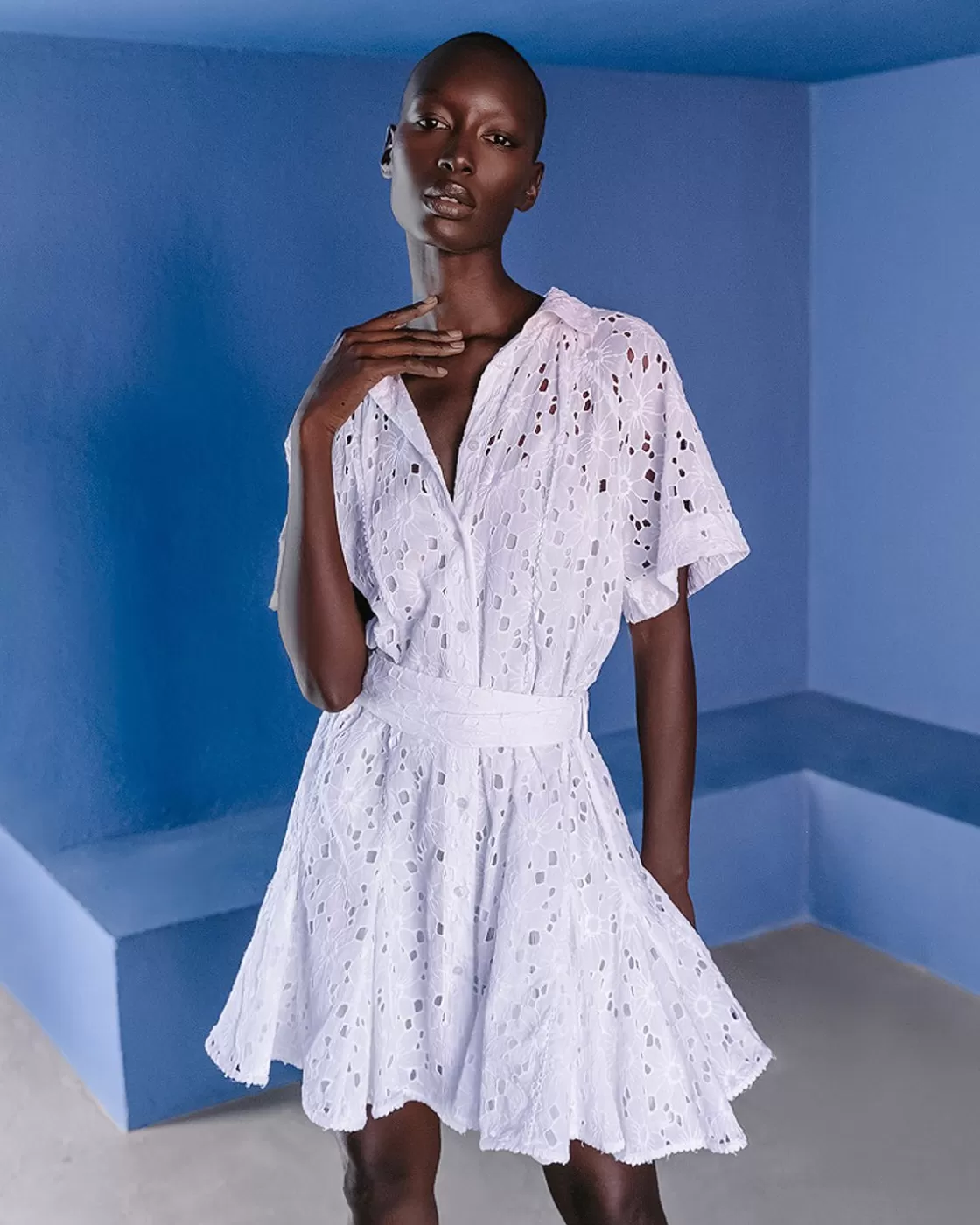 Mes Demoiselles Paris Robes & Jupes>Robe Lizzo Blanc