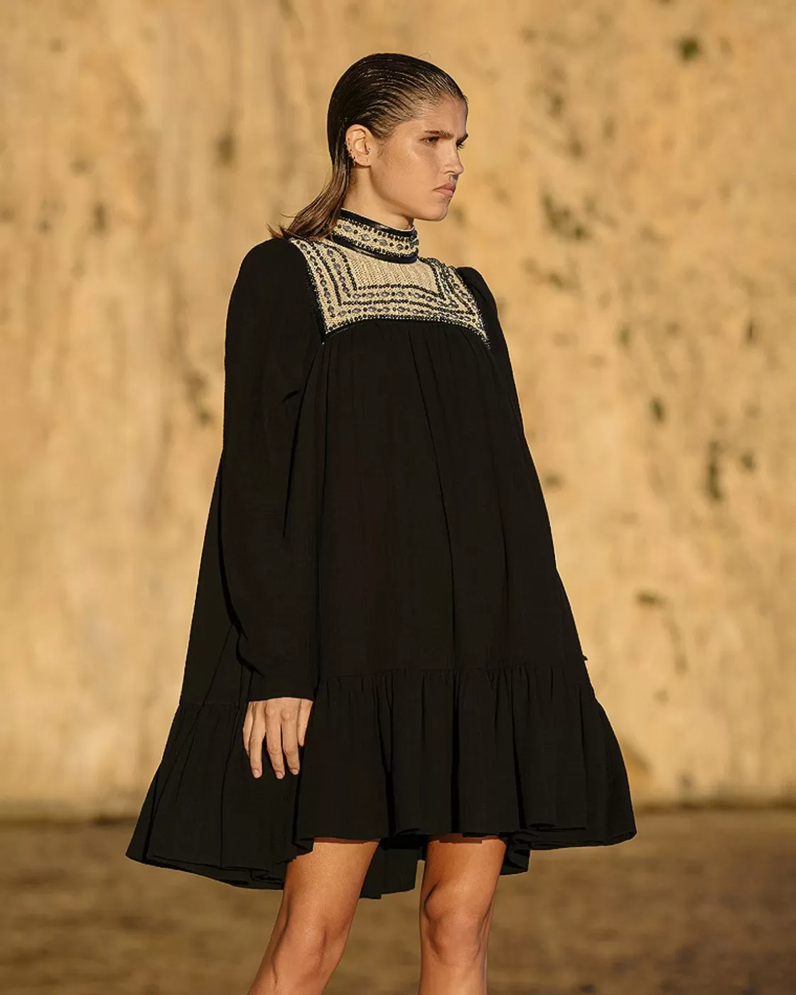 Mes Demoiselles Paris Robes & Jupes>Robe Narva Noir