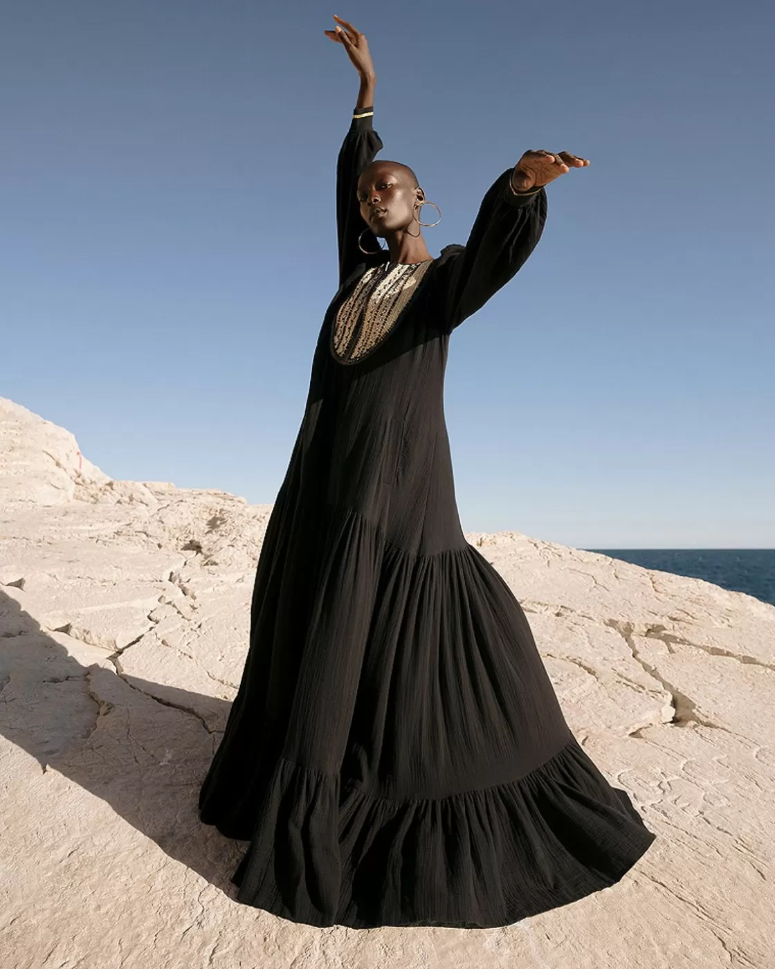 Mes Demoiselles Paris Robes & Jupes>Robe Nys Noir