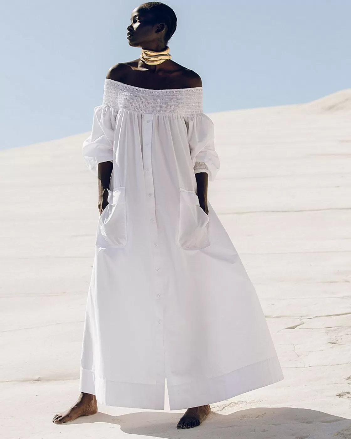 Mes Demoiselles Paris Robes & Jupes>Robe Parimar Blanc