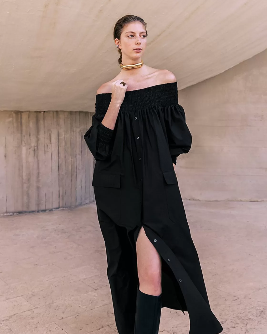 Mes Demoiselles Paris Robes & Jupes>Robe Parimar Noir