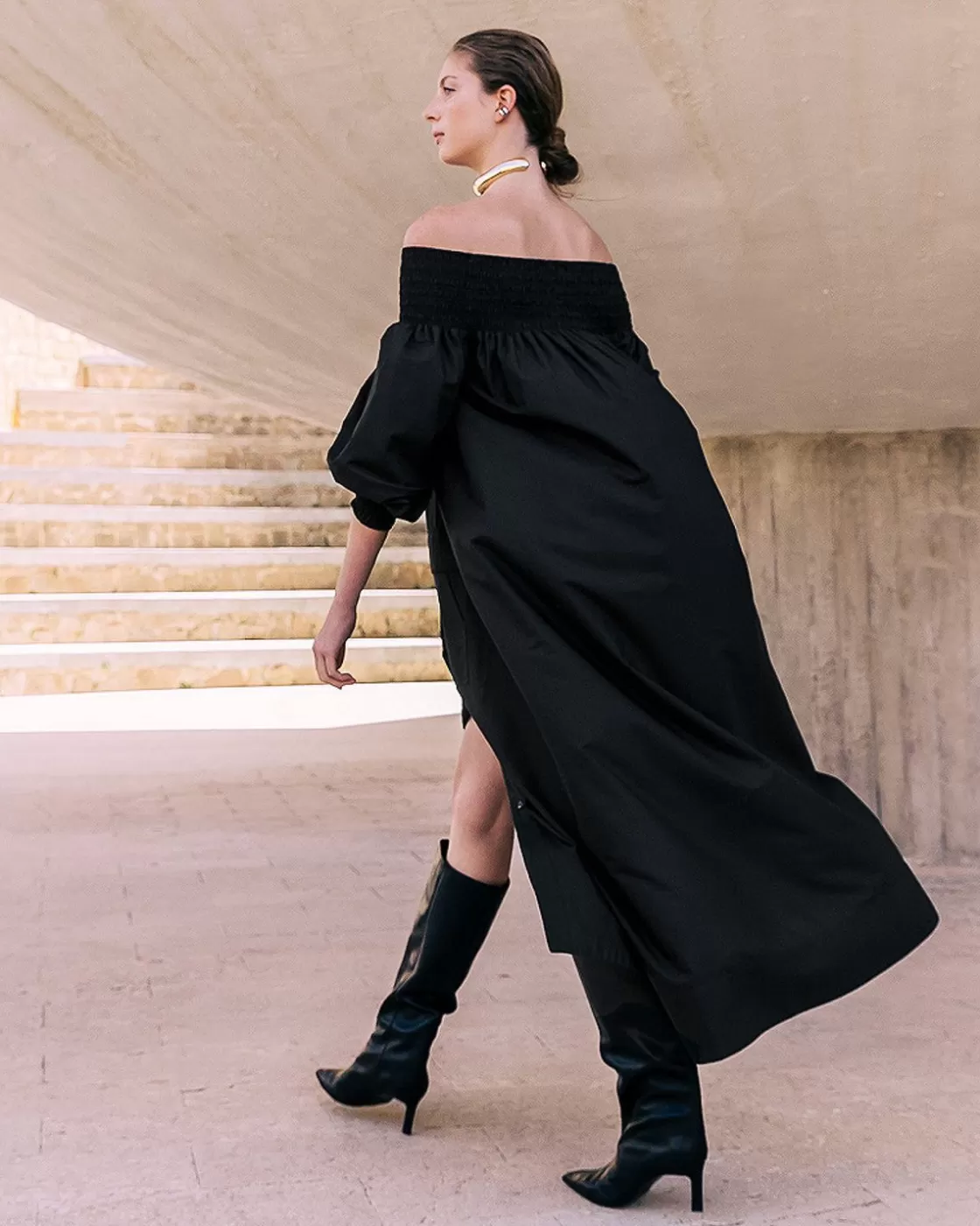 Mes Demoiselles Paris Robes & Jupes>Robe Parimar Noir