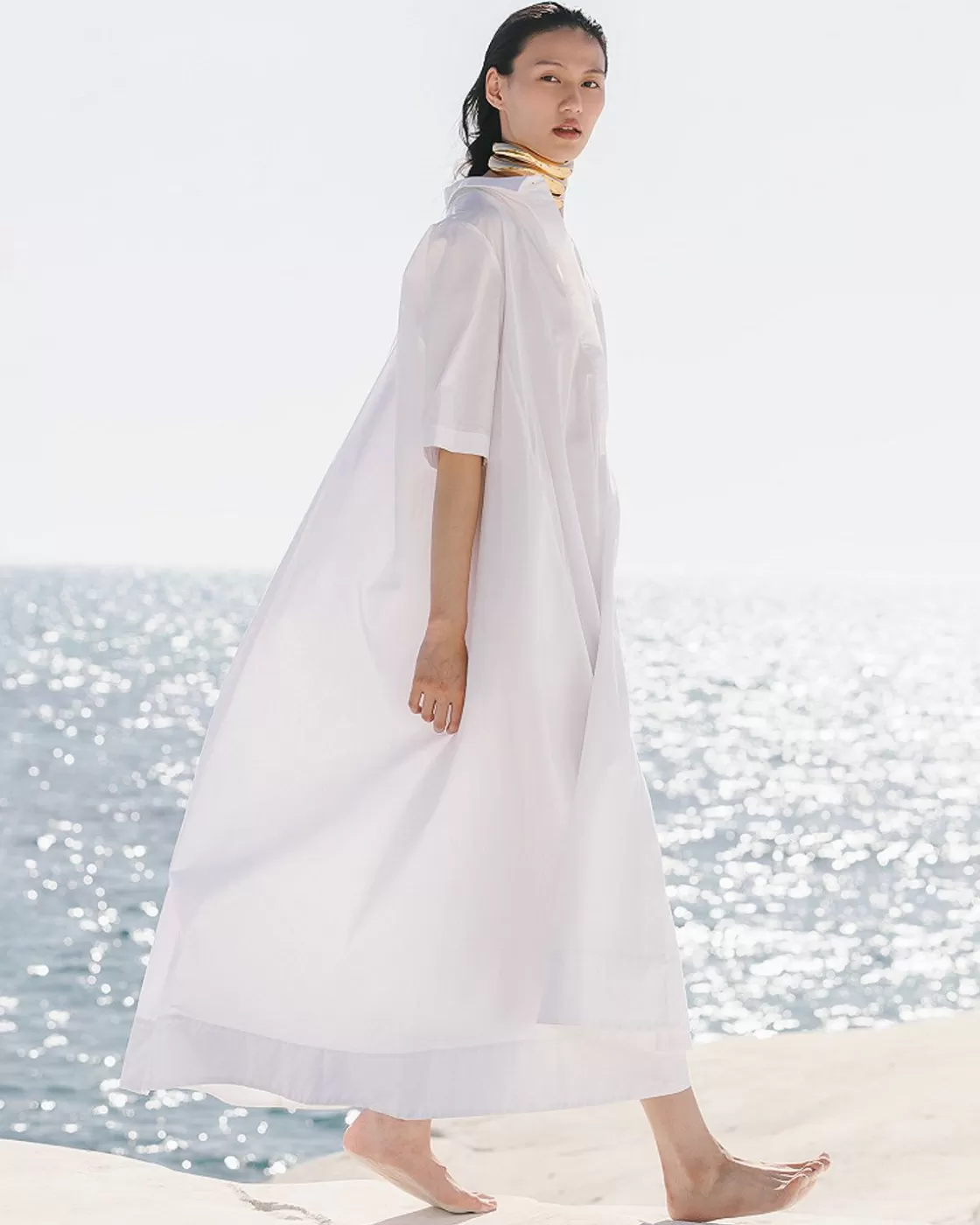 Mes Demoiselles Paris Robes & Jupes>Robe Pierre De Soleil Blanc