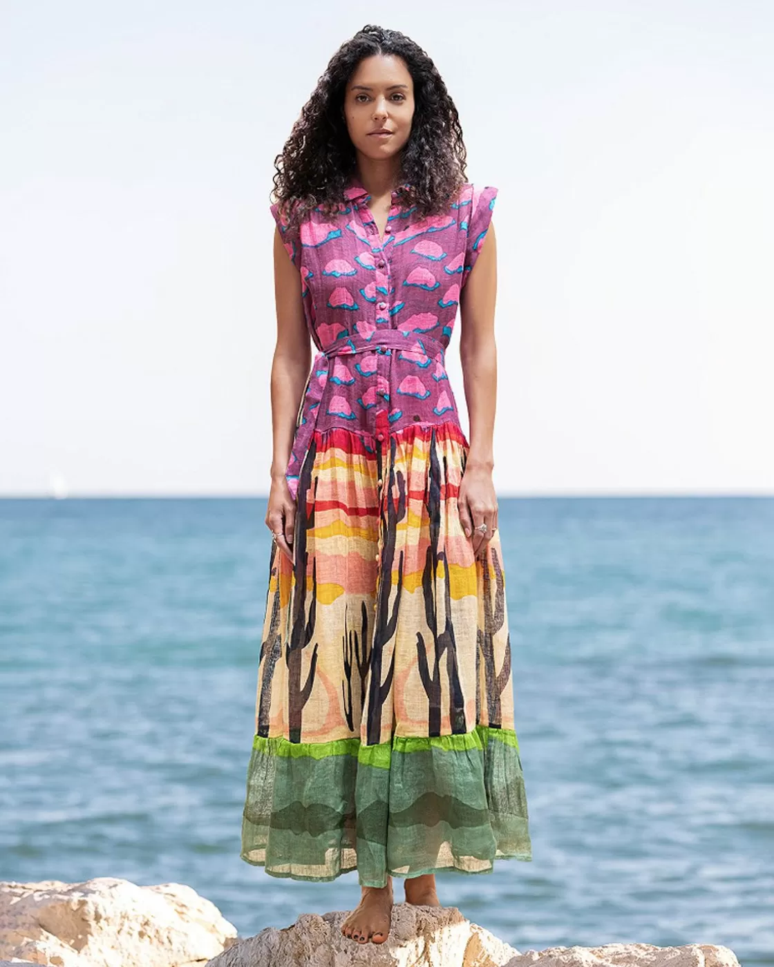 Mes Demoiselles Paris Robes & Jupes>Robe Sedona Multicolore