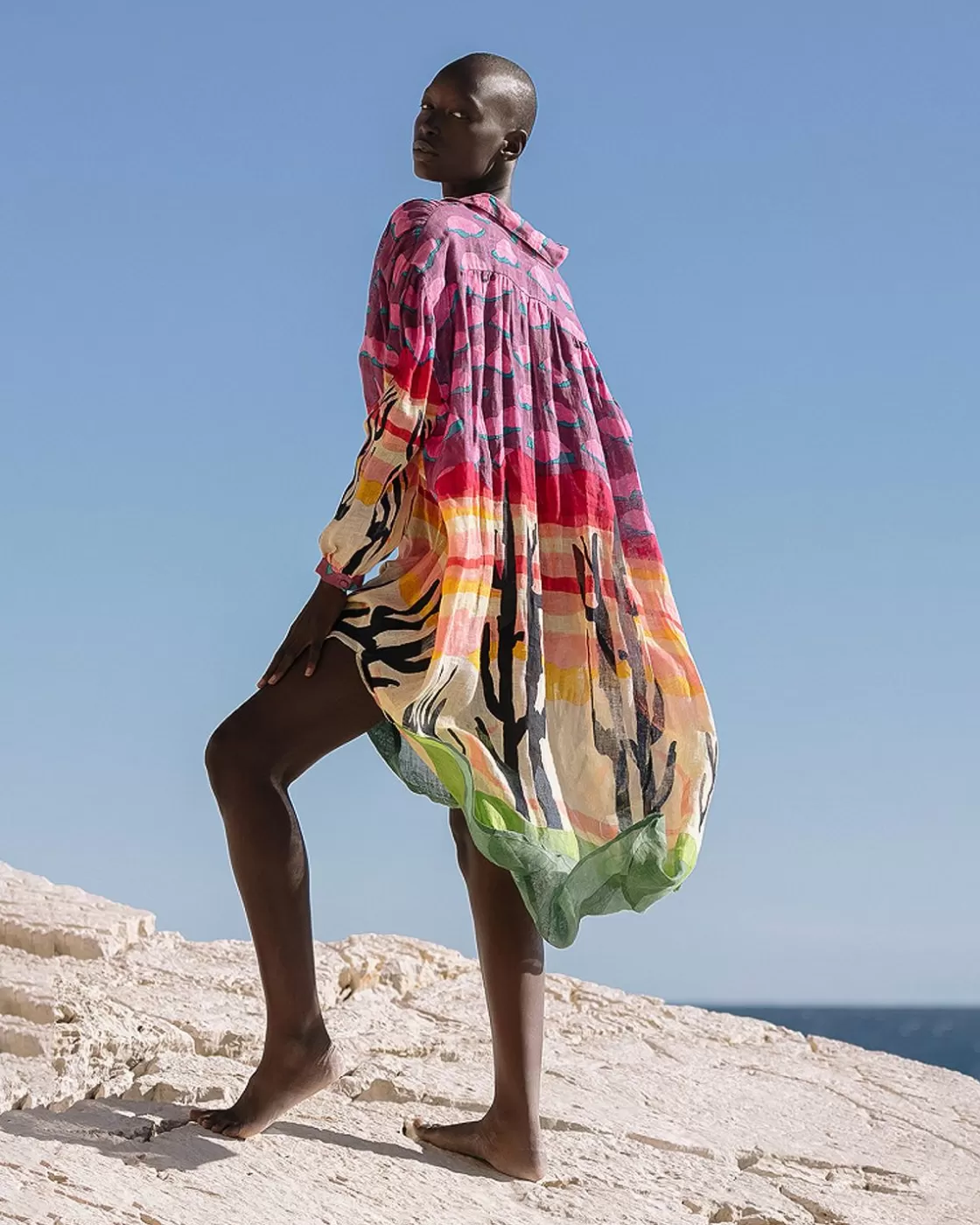 Mes Demoiselles Paris Robes & Jupes>Robe Semivole Multicolore