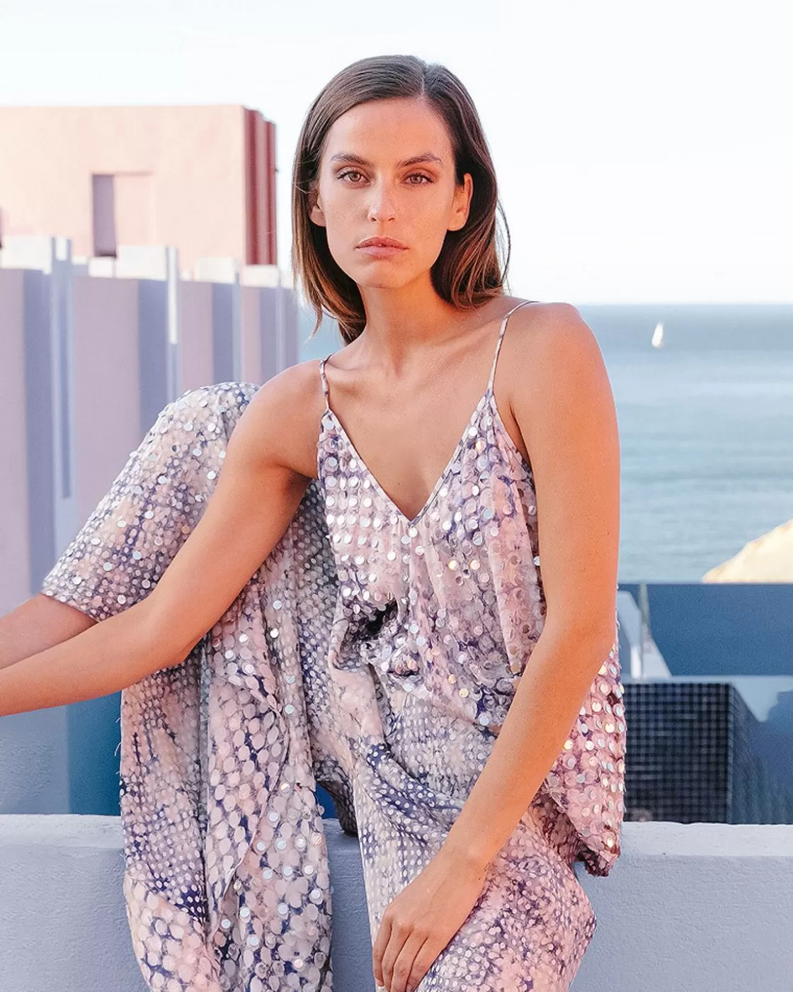 Mes Demoiselles Paris Chemises & Tops>Top Danou Bleu