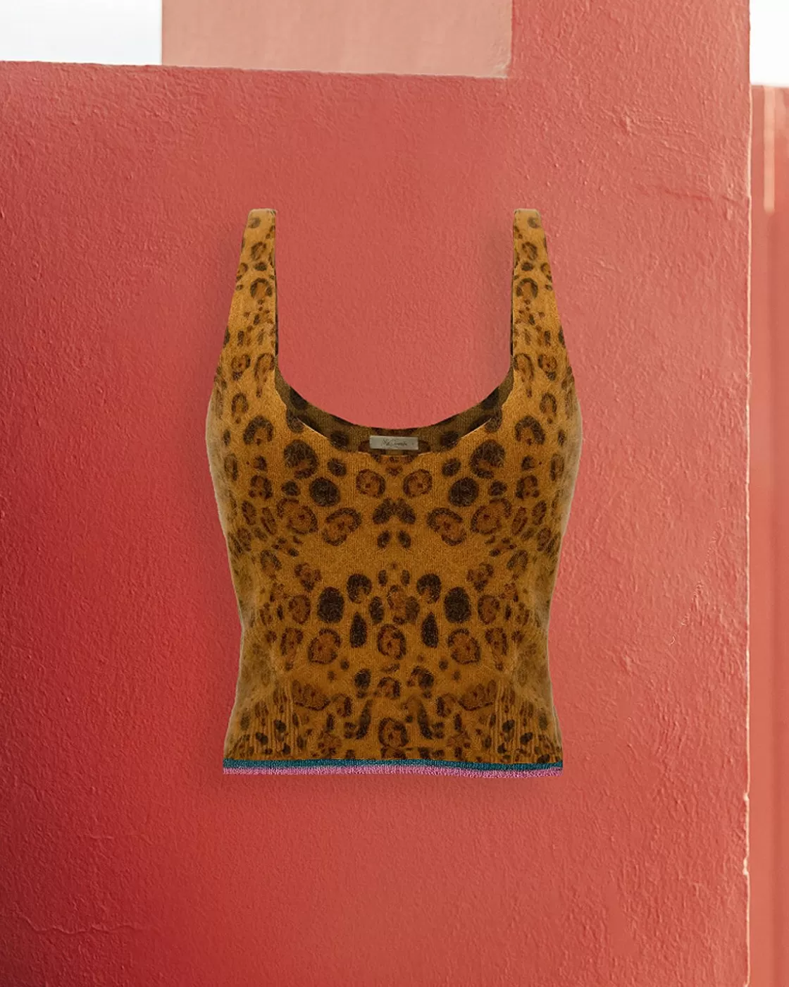 Mes Demoiselles Paris Chemises & Tops>Top Leonie Imprime Leopard