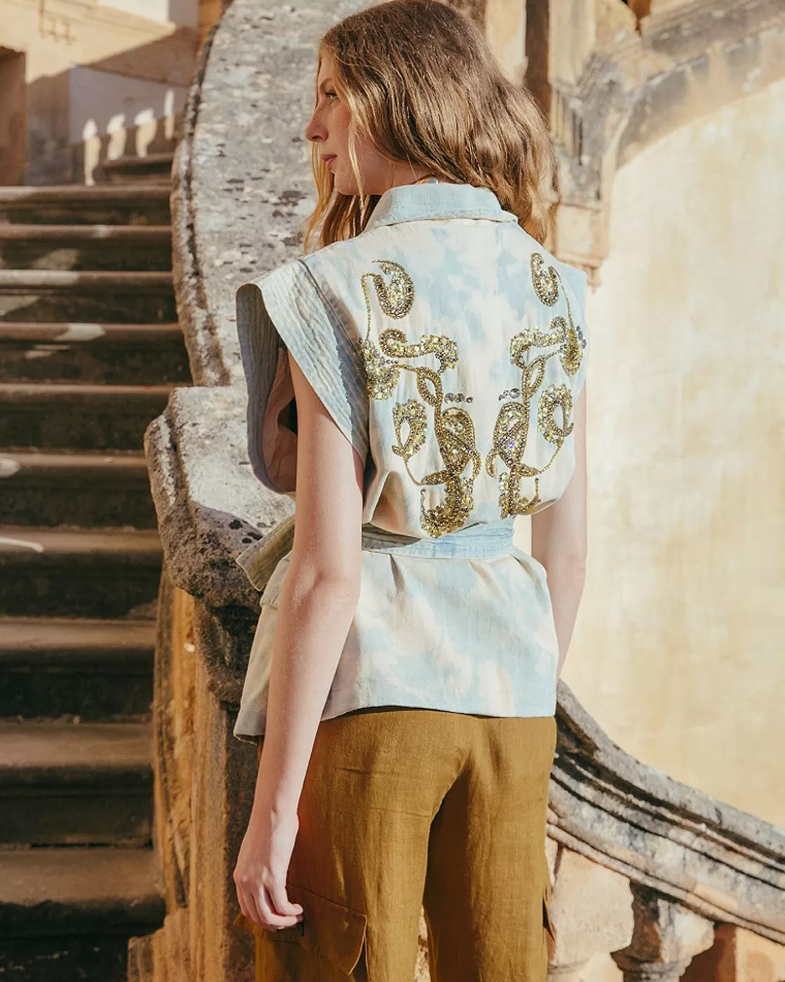 Mes Demoiselles Paris Manteaux & Vestes>Veste Ural Bleu