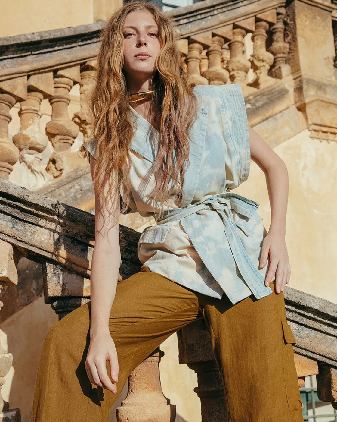 Mes Demoiselles Paris Manteaux & Vestes>Veste Ural Bleu